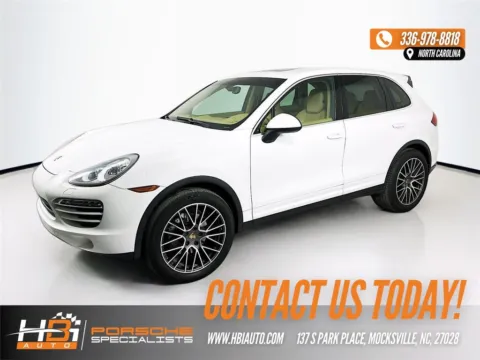 White 2014 Porsche Cayenne for sale in Mocksville, NC