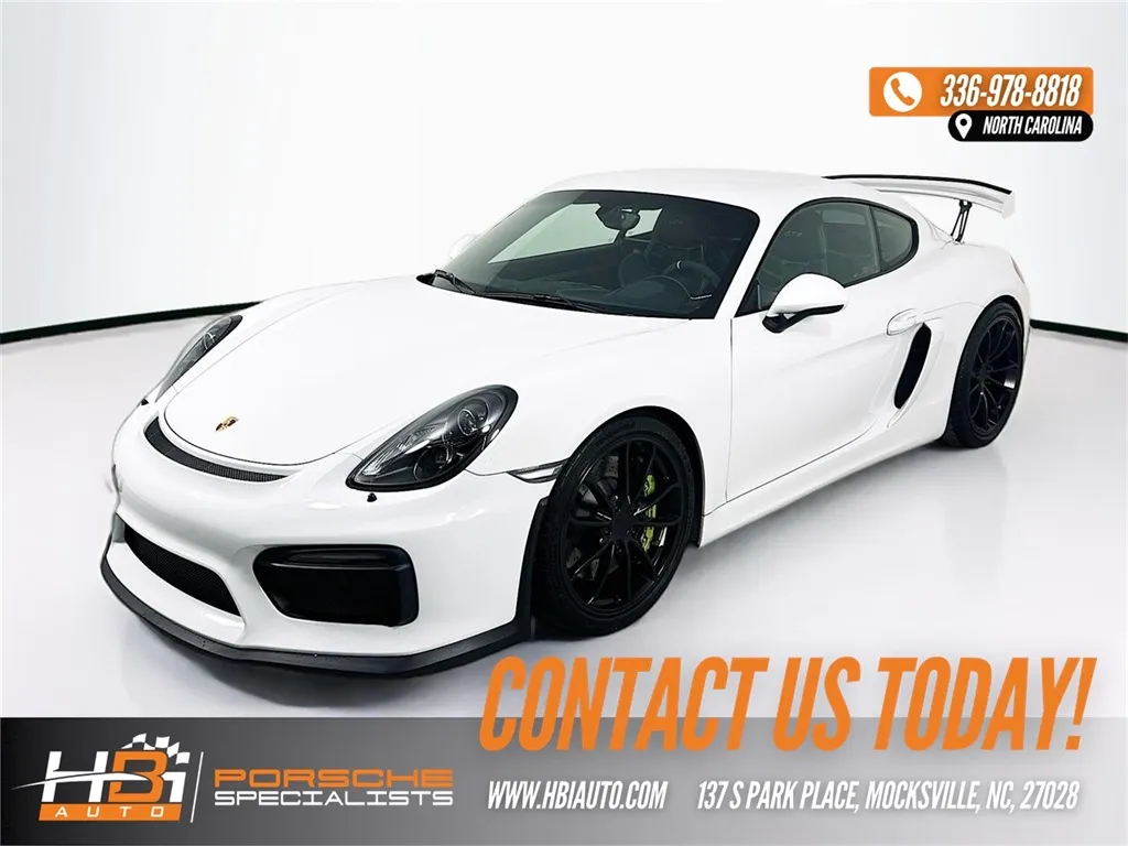2016 Porsche Cayman GT4 for sale in Mocksville, NC