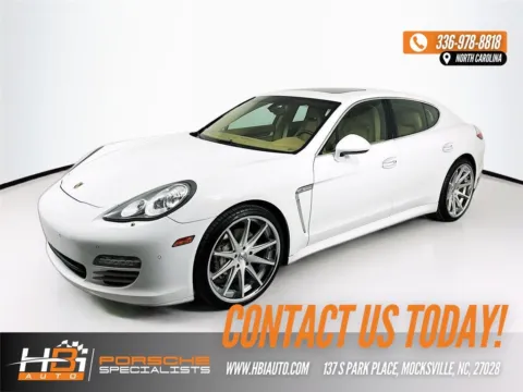 White 2013 Porsche Panamera 4S for sale in Mocksville, NC