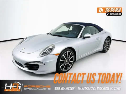 Silver 2014 Porsche 911 Carrera for sale in Mocksville, NC