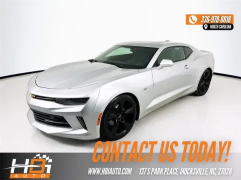 Silver 2018 Chevrolet Camaro 1LT for sale in Mocksville, NC