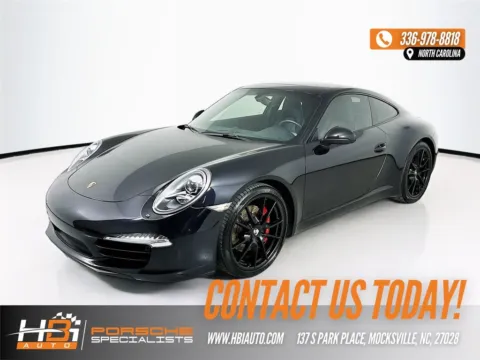 Black 2014 Porsche 911 Carrera S for sale in Mocksville, NC