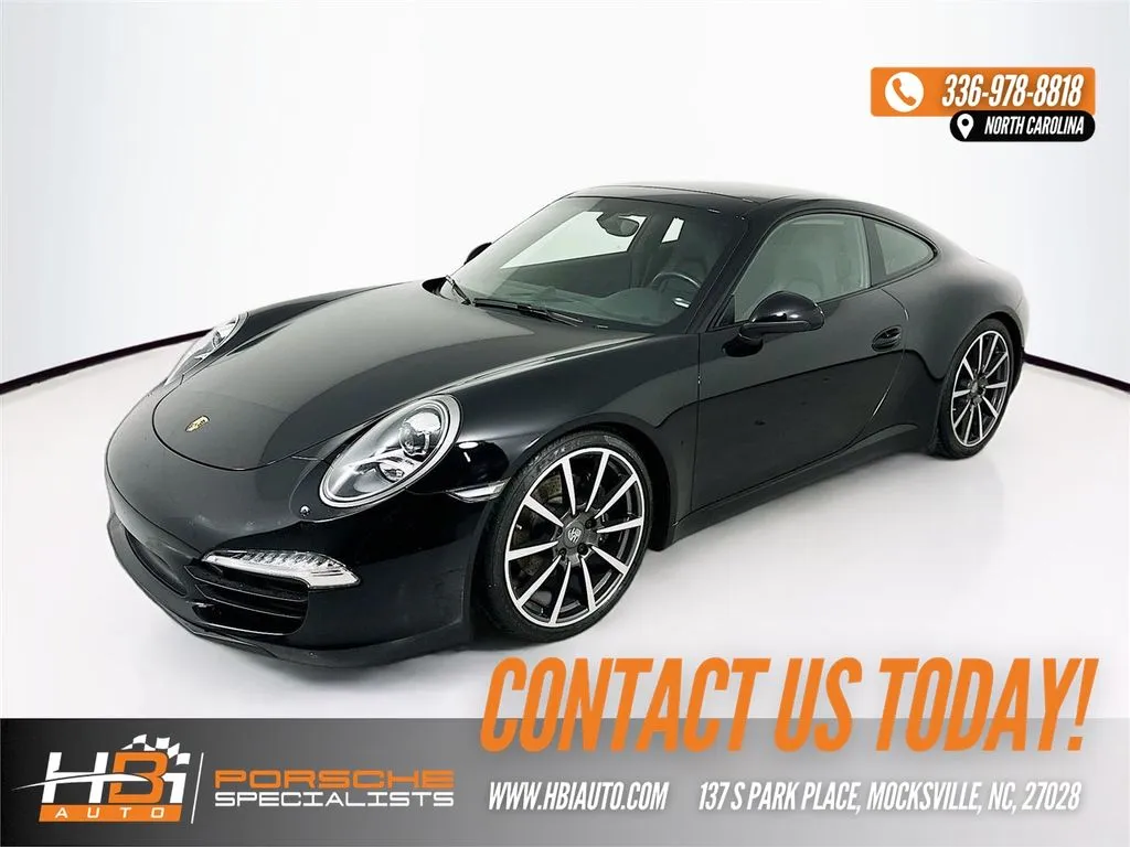 Black 2013 Porsche 911 Carrera for sale in Mocksville, NC