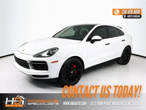 White 2021 Porsche Cayenne Coupe S for sale in Mocksville, NC