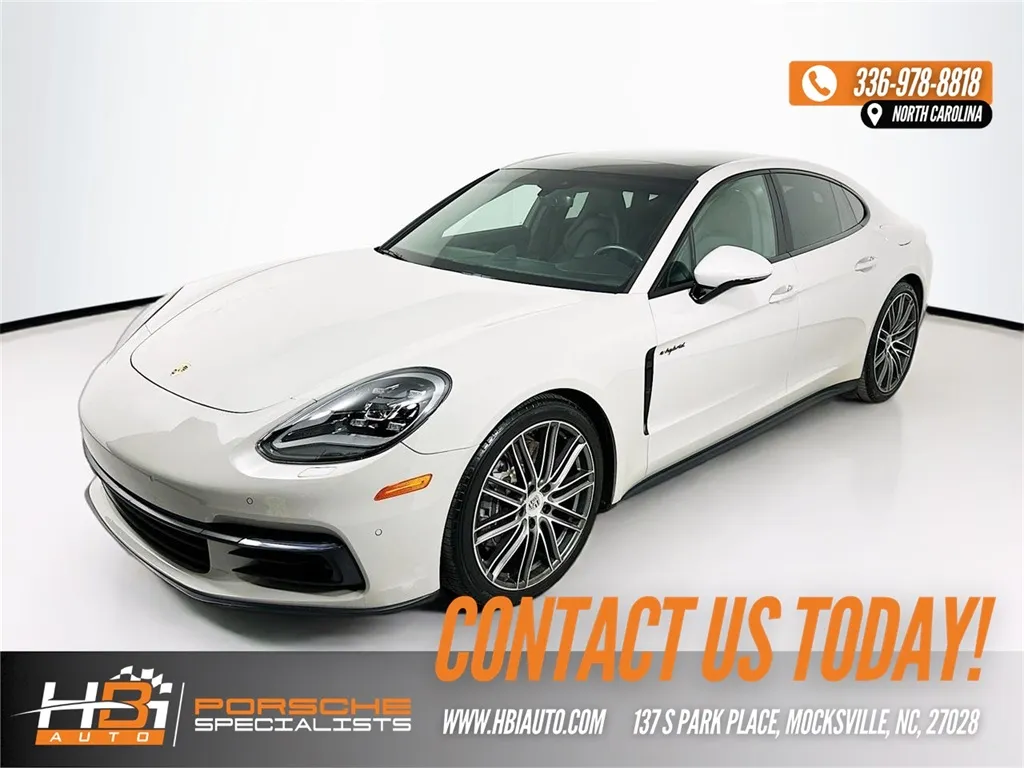 White 2018 Porsche Panamera E-Hybrid 4 for sale in Mocksville, NC