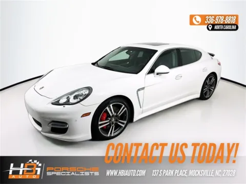White 2011 Porsche Panamera Turbo for sale in Mocksville, NC