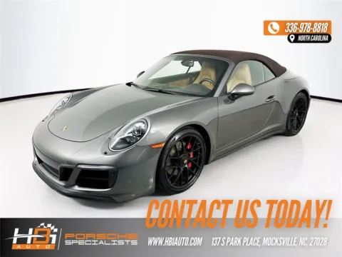 Gray 2017 Porsche 911 Carrera GTS for sale in Mocksville, NC