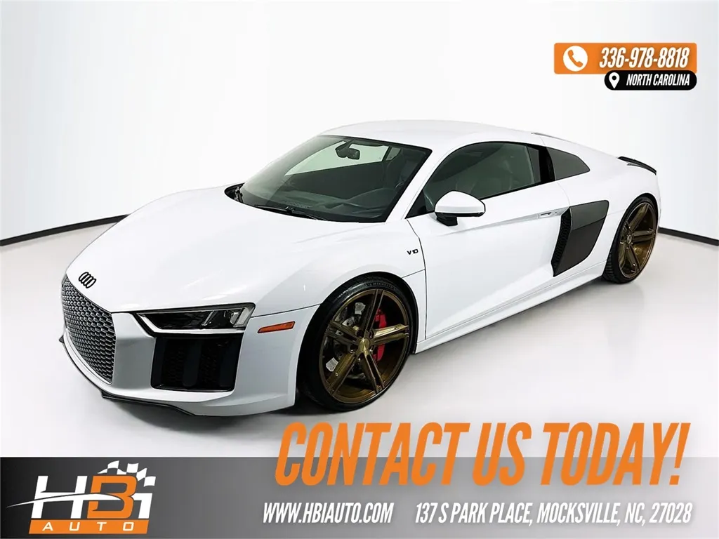 Gray 2017 Audi R8 5.2 for sale in Mocksville, NC