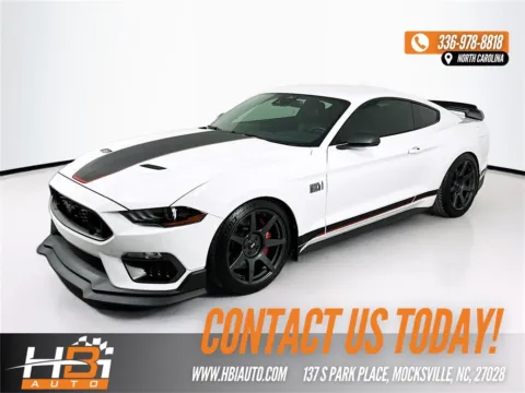 White 2021 Ford Mustang Mach 1 for sale in Mocksville, NC