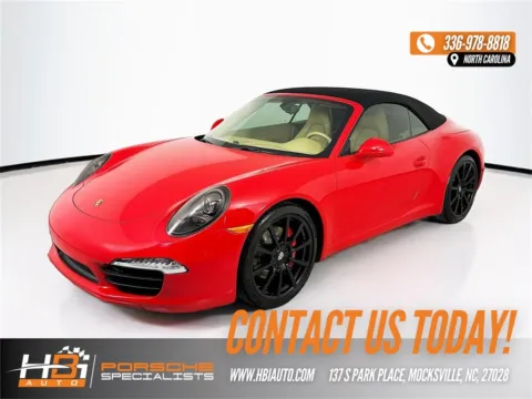 Red 2012 Porsche 911 Carrera S for sale in Mocksville, NC