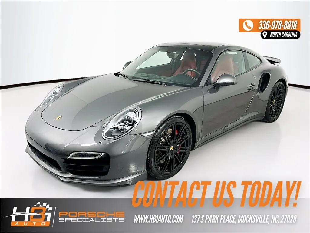 Gray 2015 Porsche 911 Turbo for sale in Mocksville, NC