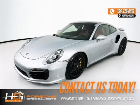 Silver 2014 Porsche 911 Turbo S for sale in Mocksville, NC