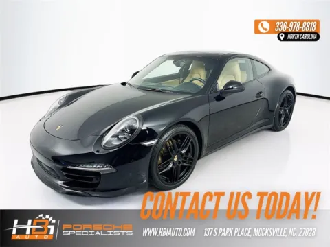 Black 2015 Porsche 911 Carrera 4 for sale in Mocksville, NC