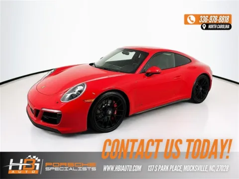 Red 2018 Porsche 911 Carrera GTS for sale in Mocksville, NC