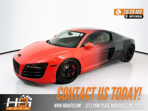 White 2011 Audi R8 5.2 for sale in Mocksville, NC