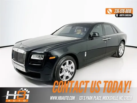 Black 2012 Rolls-Royce Ghost for sale in Mocksville, NC