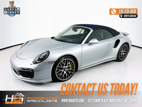 Gray 2015 Porsche 911 Turbo S for sale in Mocksville, NC