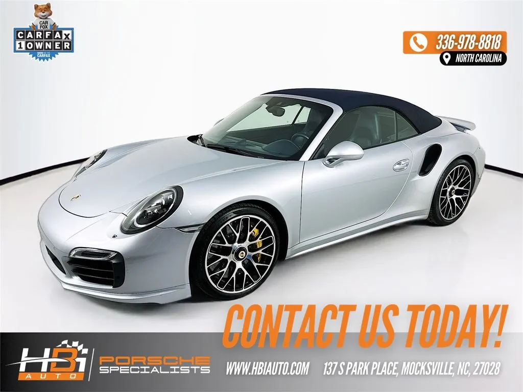 2015 Porsche 911 Turbo S