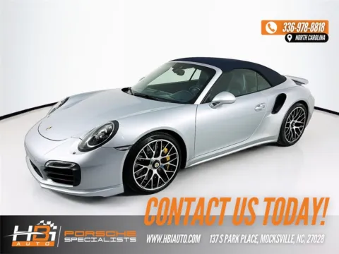 Gray 2015 Porsche 911 Turbo S for sale in Mocksville, NC
