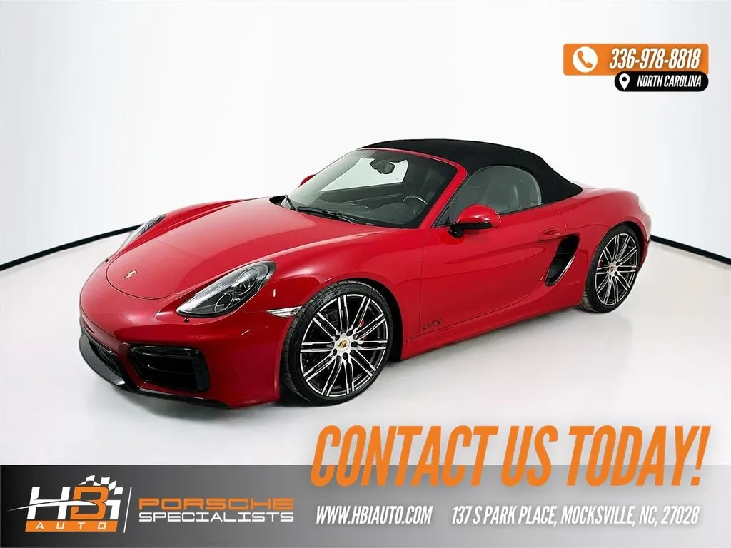 Red 2016 Porsche Boxster GTS for sale in Mocksville, NC