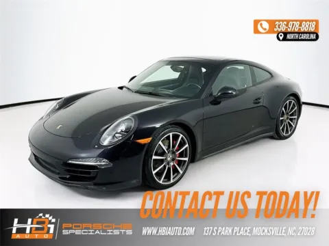 Black 2014 Porsche 911 Carrera 4S for sale in Mocksville, NC