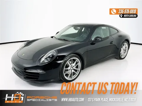 Black 2014 Porsche 911 Carrera for sale in Mocksville, NC
