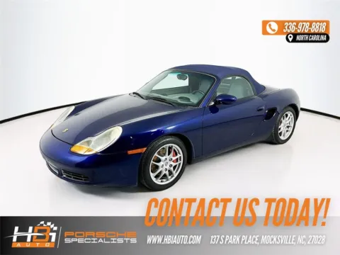 Blue 2001 Porsche Boxster S for sale in Mocksville, NC