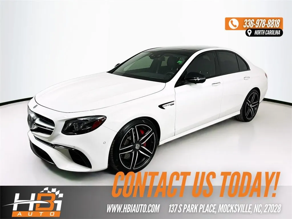 White 2019 Mercedes-Benz E-Class E 63 S AMG for sale in Mocksville, NC