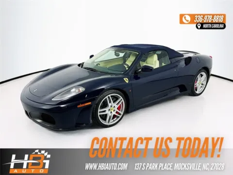 Blue 2008 Ferrari F430 Spider for sale in Mocksville, NC