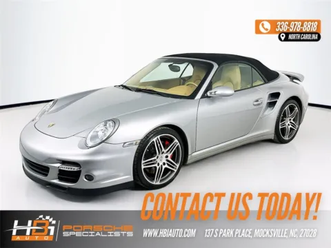Silver 2008 Porsche 911 Turbo for sale in Mocksville, NC
