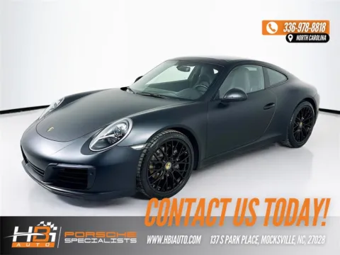 Black 2018 Porsche 911 Carrera for sale in Mocksville, NC