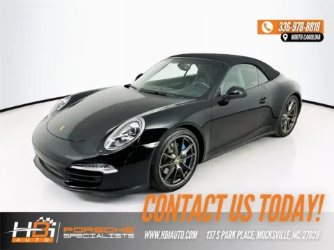 Black 2013 Porsche 911 Carrera 4S for sale in Mocksville, NC