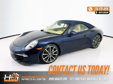 Blue 2015 Porsche 911 Carrera for sale in Mocksville, NC