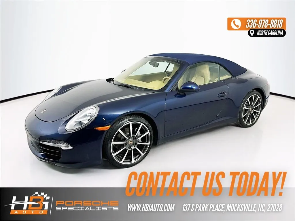 Blue 2015 Porsche 911 Carrera for sale in Mocksville, NC