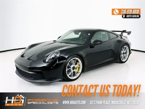 Black 2022 Porsche 911 GT3 for sale in Mocksville, NC