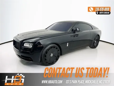 Black 2015 Rolls-Royce Wraith for sale in Mocksville, NC