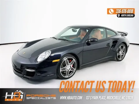 Black 2007 Porsche 911 Turbo for sale in Mocksville, NC