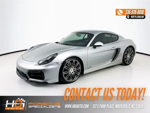 Silver 2015 Porsche Cayman GTS for sale in Mocksville, NC