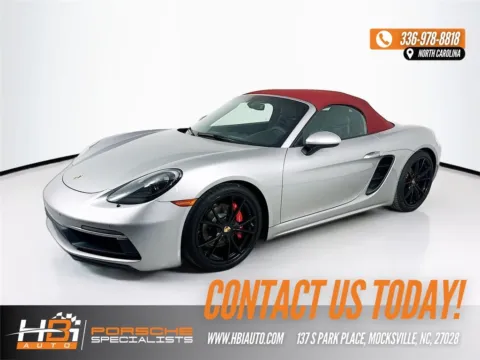 Silver 2019 Porsche 718 Boxster GTS for sale in Mocksville, NC