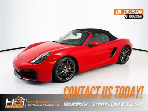 Red 2015 Porsche Boxster GTS for sale in Mocksville, NC