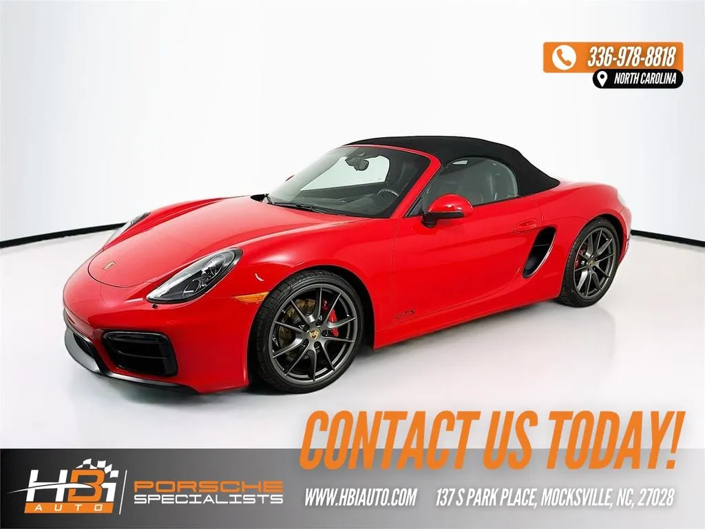 2015 Porsche Boxster S