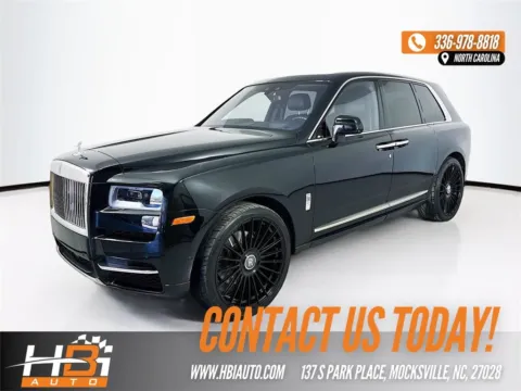 Black 2019 Rolls-Royce Cullinan for sale in Mocksville, NC