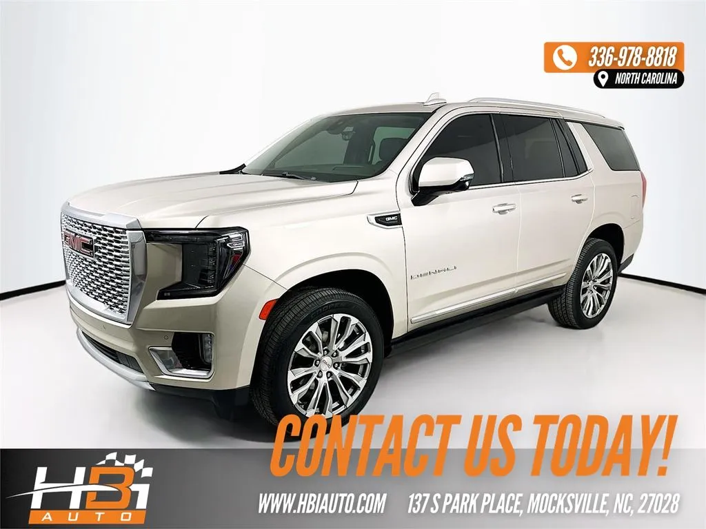 Beige 2021 GMC Yukon Denali for sale in Mocksville, NC
