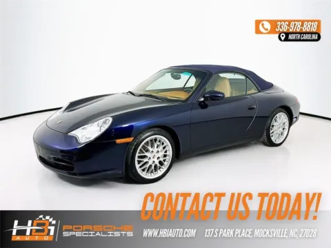 Blue 2003 Porsche 911 Carrera 4 for sale in Mocksville, NC