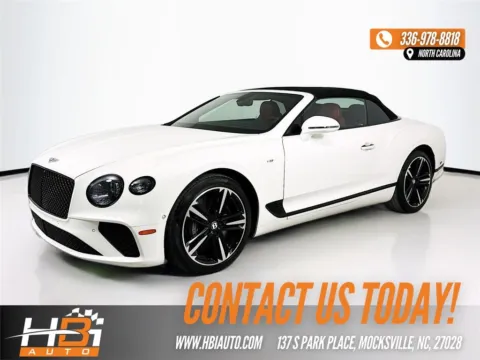 White 2020 Bentley Continental GT V8 for sale in Mocksville, NC