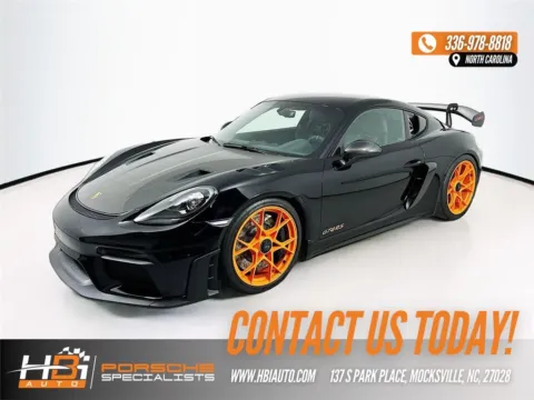 Black 2023 Porsche 718 Cayman GT4 RS for sale in Mocksville, NC