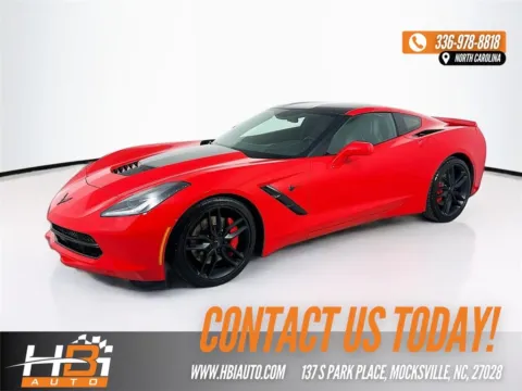 Red 2014 Chevrolet Corvette Stingray Z51 for sale in Mocksville, NC