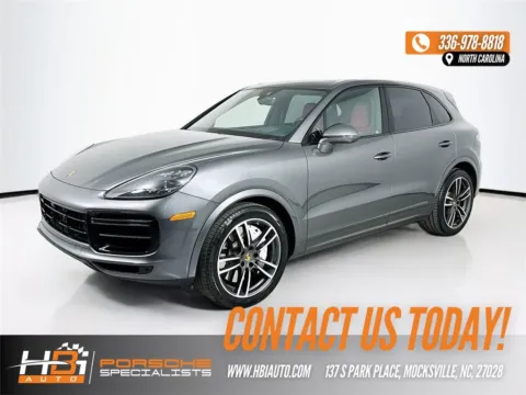Gray 2019 Porsche Cayenne Turbo for sale in Mocksville, NC