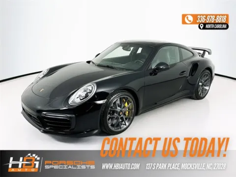 Black 2018 Porsche 911 Turbo S for sale in Mocksville, NC