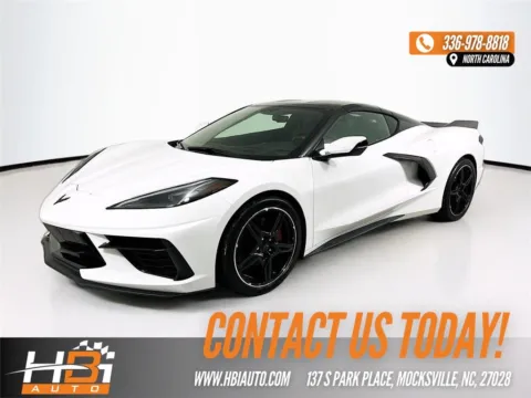 White 2020 Chevrolet Corvette Stingray for sale in Mocksville, NC